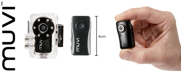 MUVI Atom plus petite caméra dans le monde