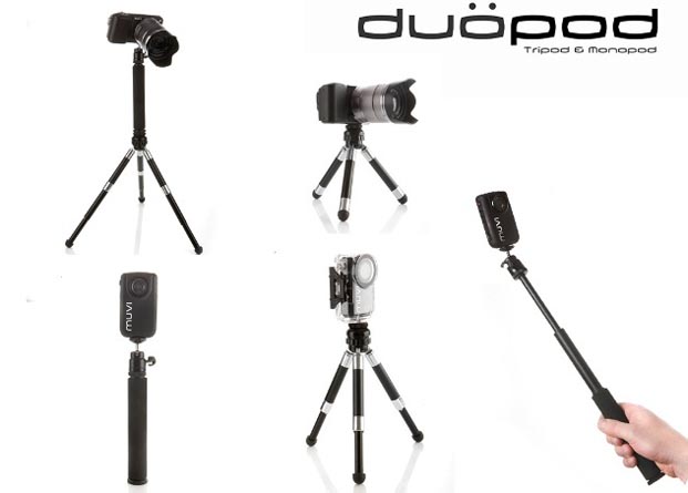 Veho Duopod et trépied en un seul
