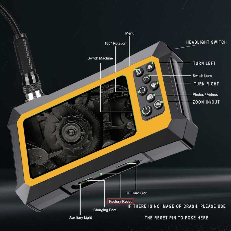 caméra d'inspection endoscope