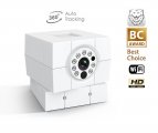 IP HD maison de caméra iCam Plus 360 ° + 8 LED IR