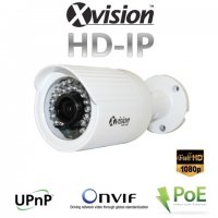 Surveillance caméra IP HD complète avec 30 mètres LED IR, PoE