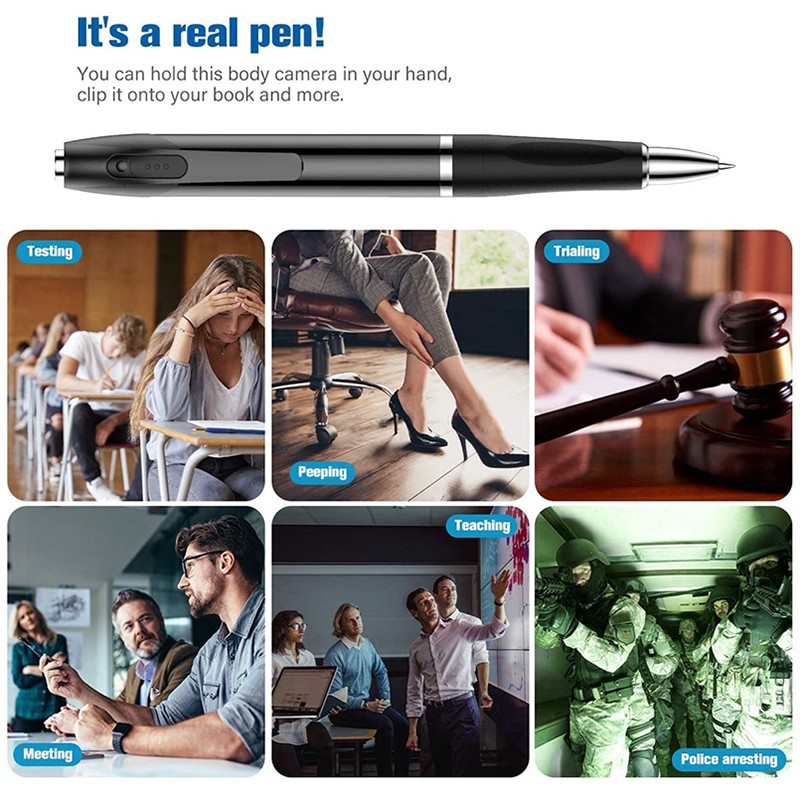 Stylo caméra et micro intégrés avec carte micro SD 4Go dès 24,90€  (livraison offerte), jusqu'à 39% de réduction