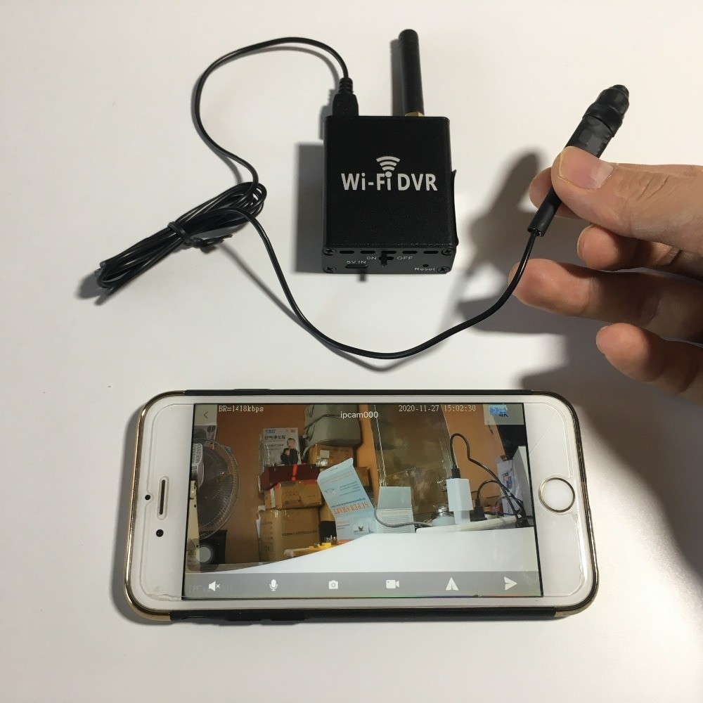 Module espion WiFi P2P Live monitoring - caméra sténopé