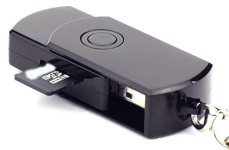 Caméra espion clé USB avec micro