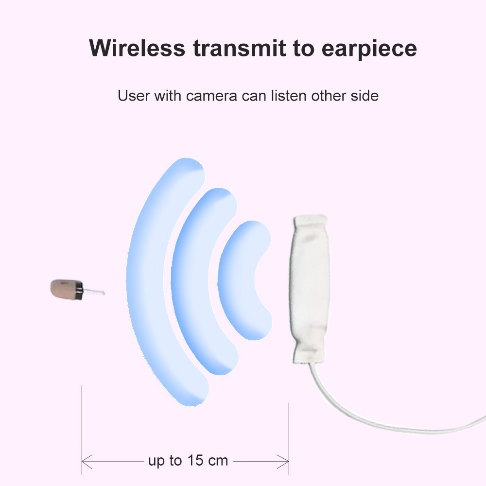 ensemble étudiant - écouteur d'appareil d'écoute espion pour les tests