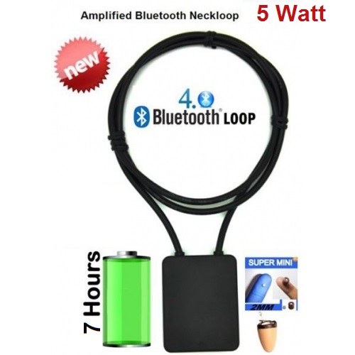 collier bluetooth écouteur espion