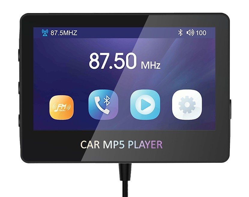 Lecteur MP5 pour la voiture Écran 4,3" Bluetooth V5.0