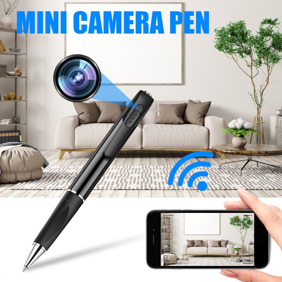 Stylo caméra espion WiFi FULL HD (P2P)