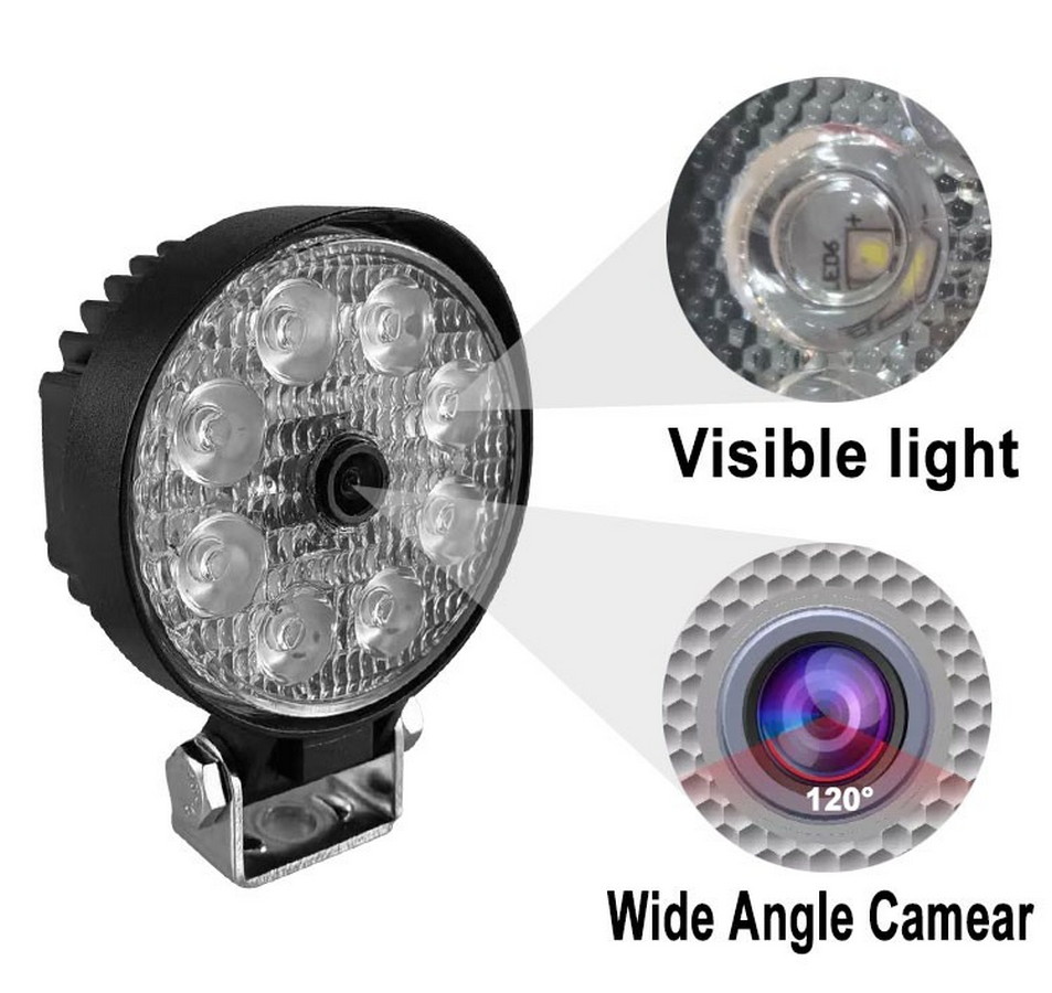 ensemble de travail caméra lumière led + caméra wifi