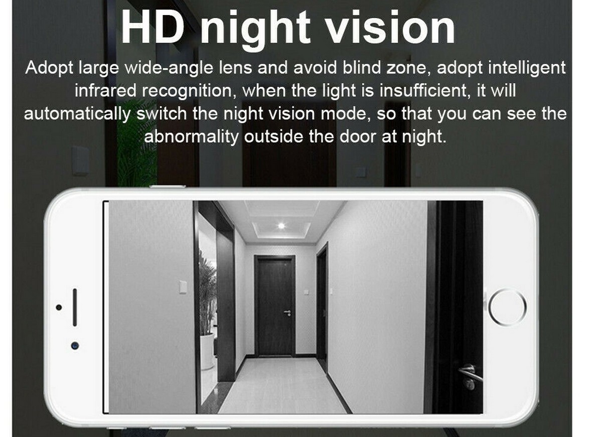 IR LED vision nocturne 8m - sonnette pour la maison