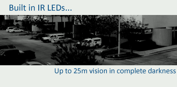 caméra HD-SDI de sécurité IR CCTV avec vision nocturne jusqu'à 50 m + 6 m Plate