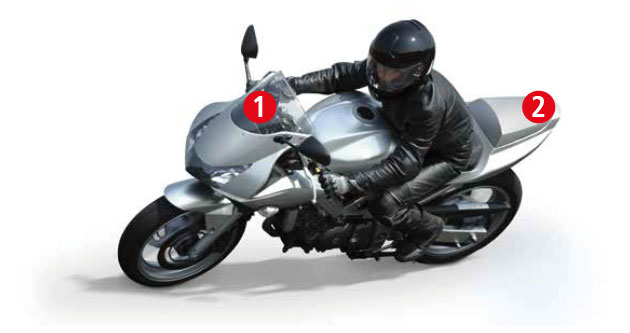 Motos système de sécurité