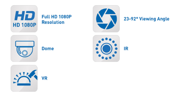 AHD Caméra Spécification 000009