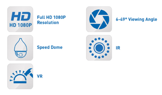 AHD Caméra Spécification 00037