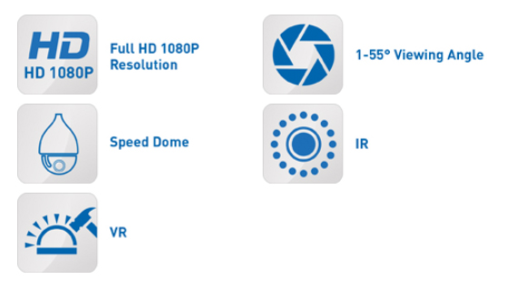 AHD Caméra Spécification 00038