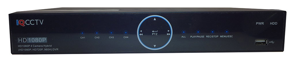 IQ CCTV DVR 4 entrées