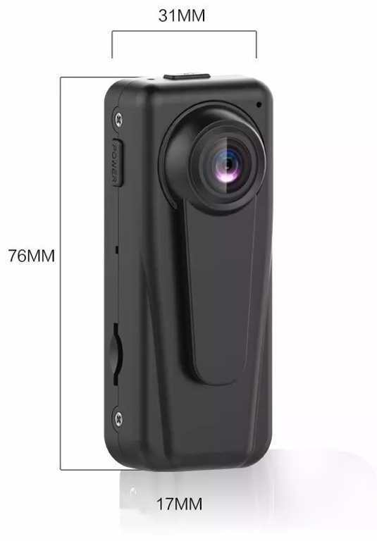 Caméra vidéo haute définition miniature