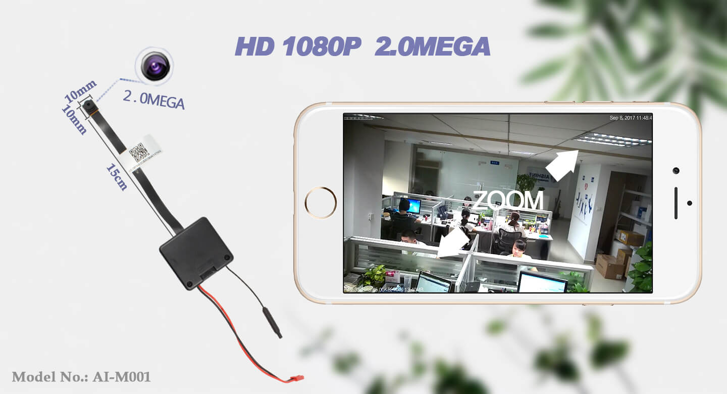 caméra miniature Full HD avec wifi