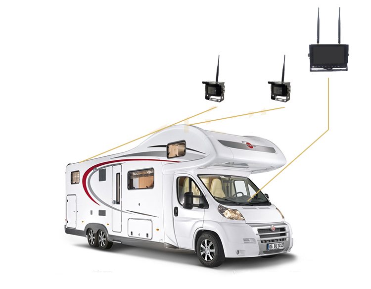 caméras de kit voiture wifi inverse