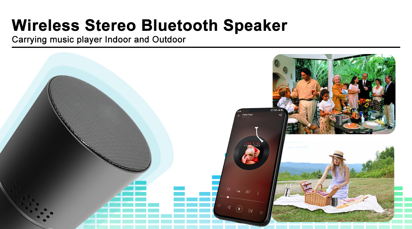 haut-parleur Bluetooth avec appareil photo intégré