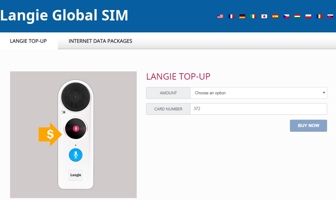 Carte SIM LANGIE 3G