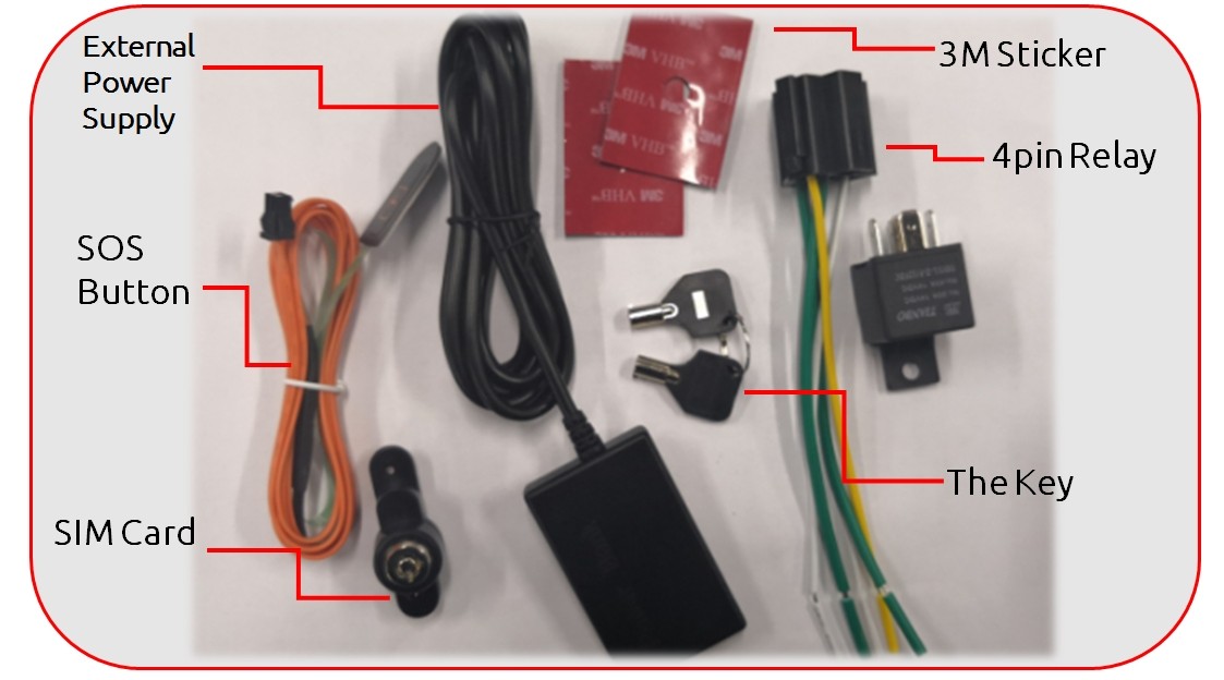 Contenu de voiture de caméra Profio X2 de pack