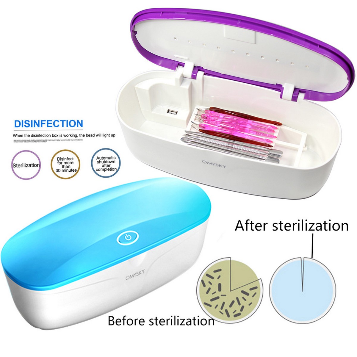 boîte de stérilisation UV