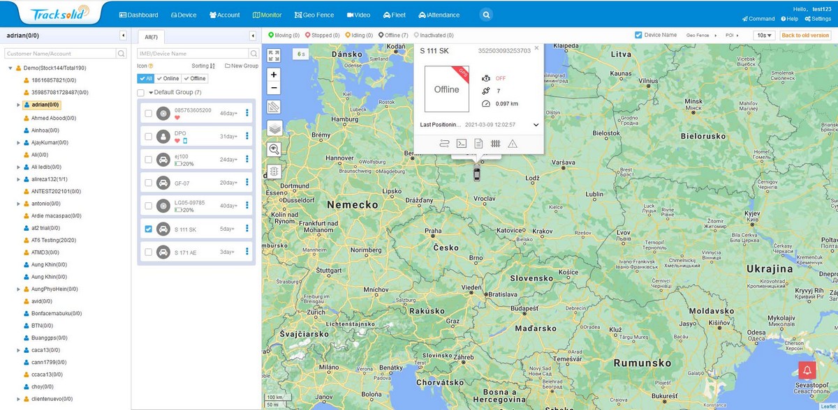 suivi de véhicule gps profio x5