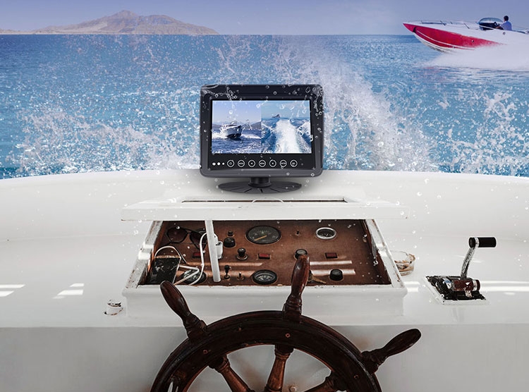 moniteur étanche pour yacht ou bateaux