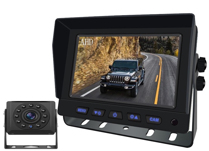 caméra de recul avec moniteur de voiture 5"