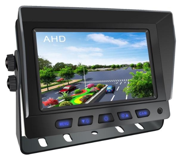 5 "inverseur de voiture moniteur hybride