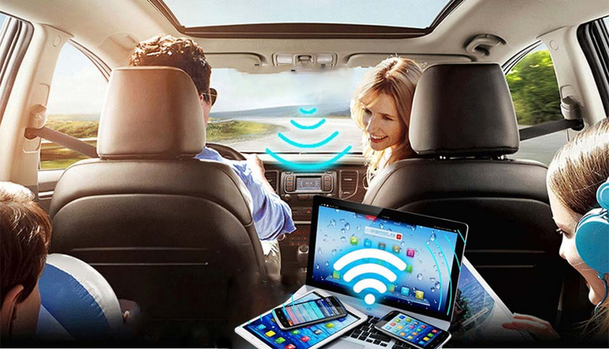 caméra de voiture hotspot wifi profi x7